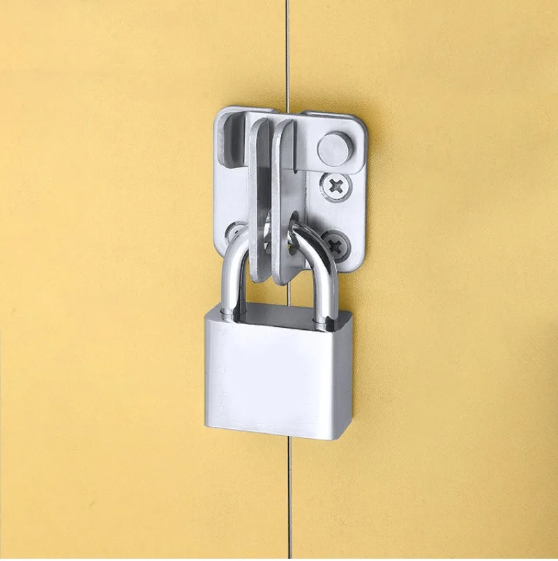 

1 pc Stainless Steel 90 Degree Right Angle Cabinet Lock Latch, Drawer Fastener Hardware Closure Pin for Furniture Doors
