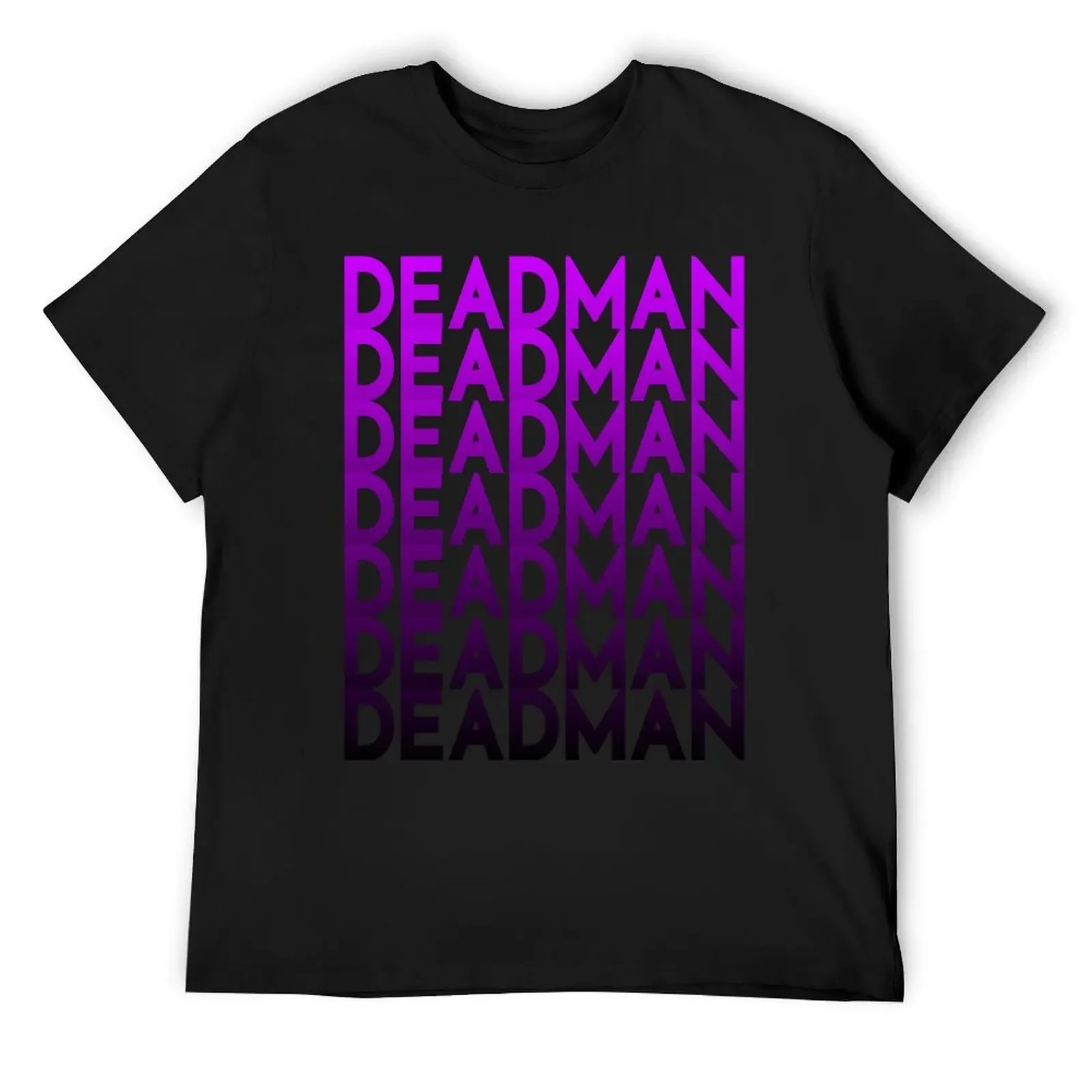 

DEADMAN (Purple to Black) T-Shirt animal prinfor boys shirts graphic tees kawaii clothes mens t shirts top quality