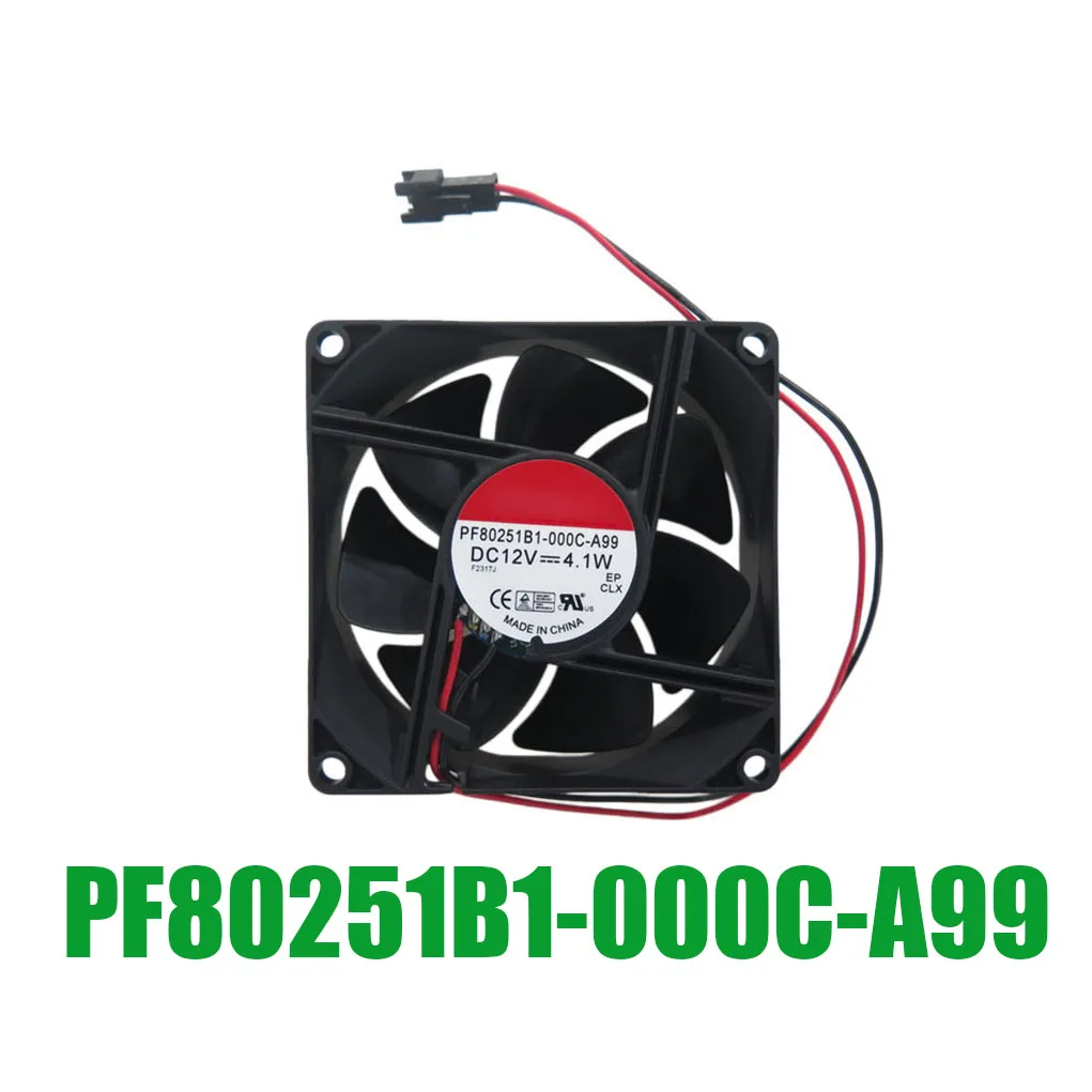 For SUNON PF80251B1-000C-A99 DC12V 4.1W 2Lines Cooling Fan