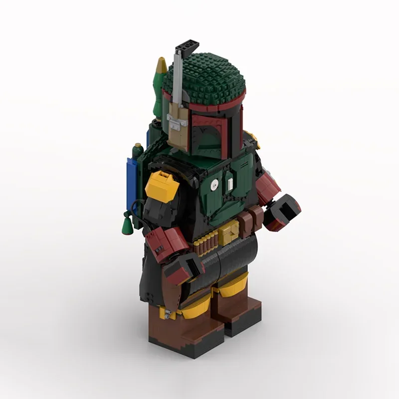 

NEW MOC2526PCS Boba Fett Mega Figure Model Star battle DIY Collection Series idea Children Brick Toy Birthday Christmas gifts