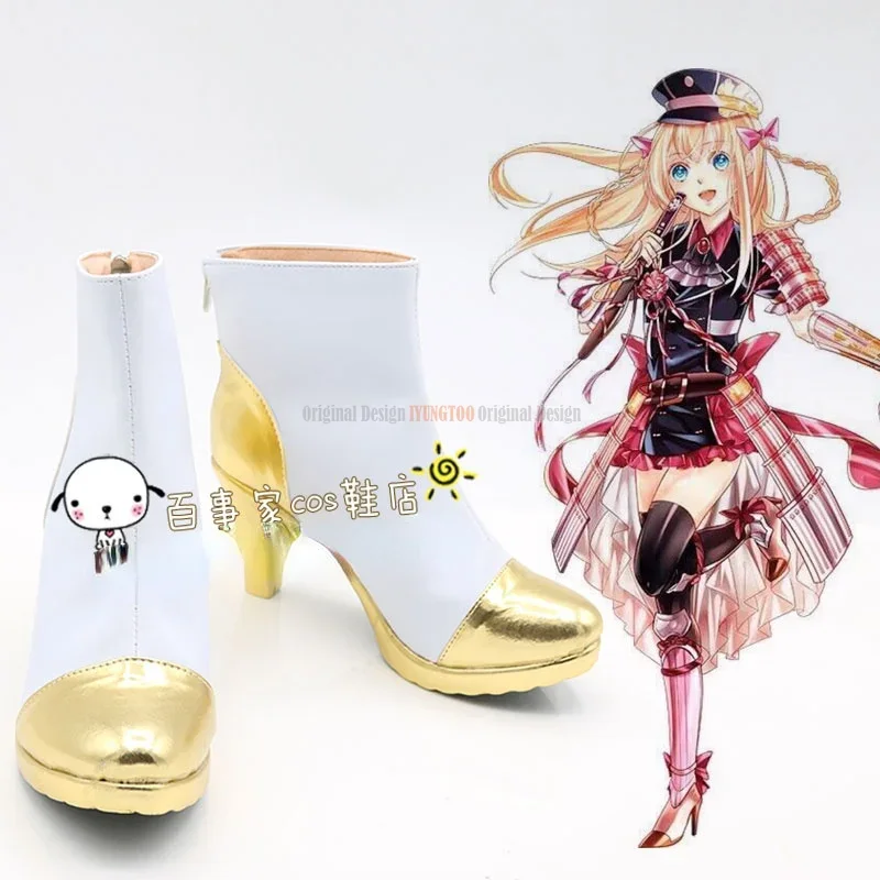 

Touken Ranbu Midare Toushirou Обувь с персонажами аниме Обувь для косплея Сапоги Костюм для вечеринки Опора