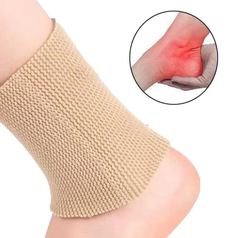 

Ankle Gel Sleeves Padded Skate Socks Ankle Pads Ankle Compression Sleeve for Figure Skating Riding Ski Ankle Protection