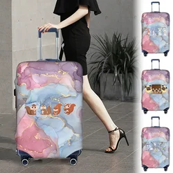 Luggage Cover Thick Elastic Suitcase Protector Case Printing Cartoon Series Baggage Covers Suitable 18-32 Inch Trolley Covers