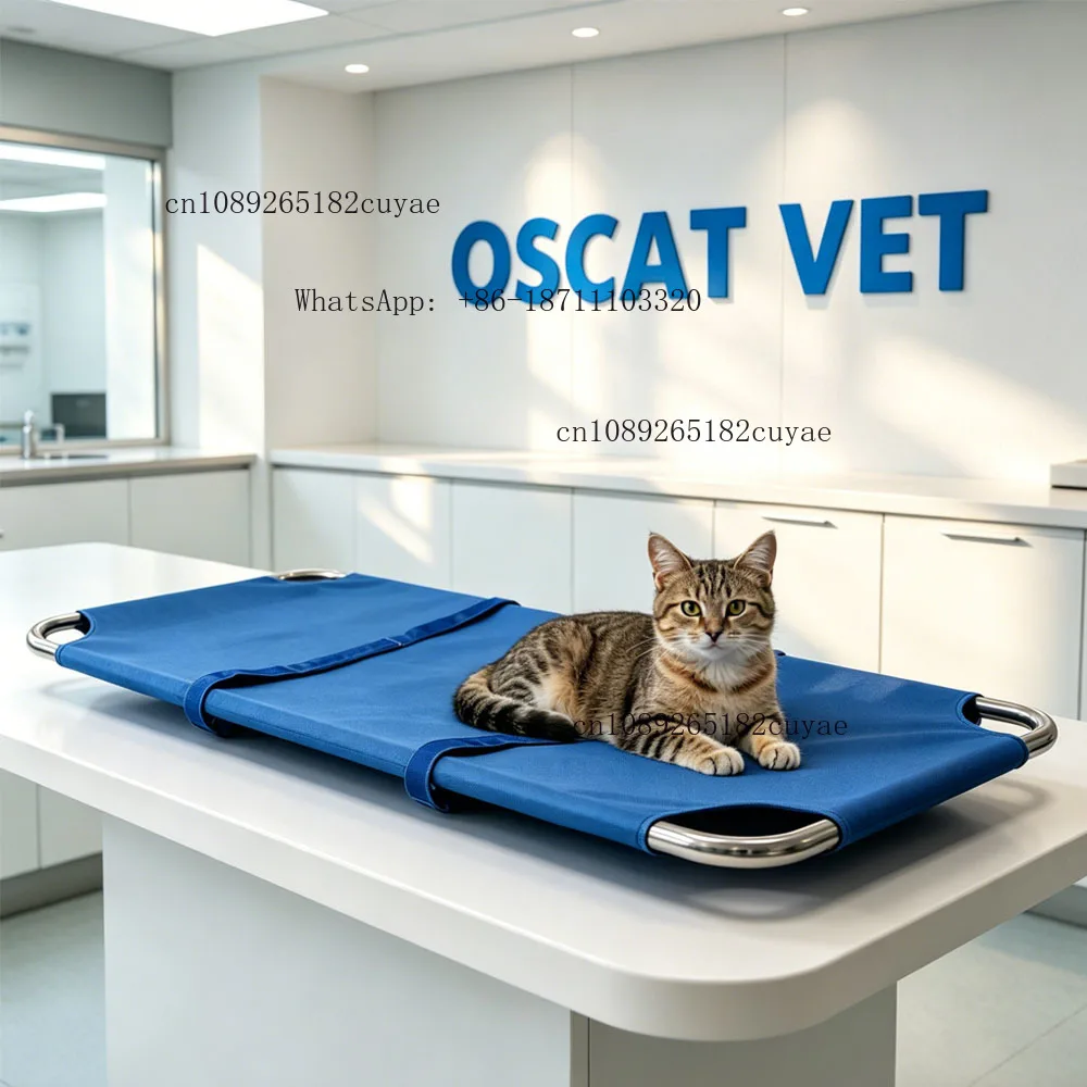 OSCAT Pet Stretcher Thickened Washable Fabric Disassemble Animal Transport Stretcher for Cats Dogs Veterinary Clinic Vet Rescue