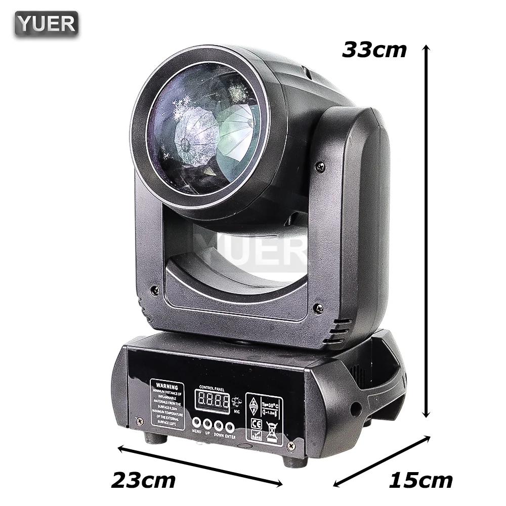 

Stable Mini 150W LED Moving Head Light Beam Spot 18 Rotating Prisms Dj Dmx Stage Light Effect Light Disco Dj Bar Wedding Club