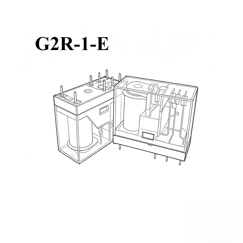 5PCS/Lot Original G2R-1-E 8PIN G2R-1-E-DC12 G2R-1-E-DC24 16A 250V G2R-1 2 1A 1-EN 12VDC 24VDC DC12V DC24V Electromagnetic relay
