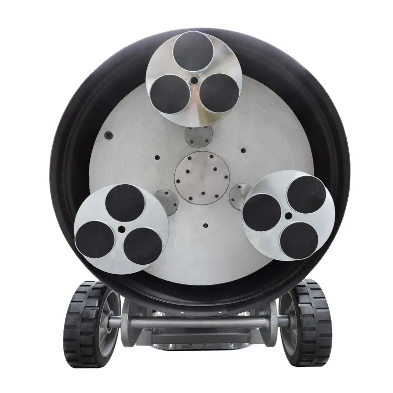 High-quality 550MM 5.5KW cement pavement grinder, concrete grinder, the main components are motor and gearbox