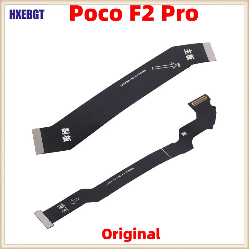 Motherboard Connect Charging Board Flex Cable + LCD Display Flex Cable For Xiaomi Poco F2 Pro F2Pro Parts