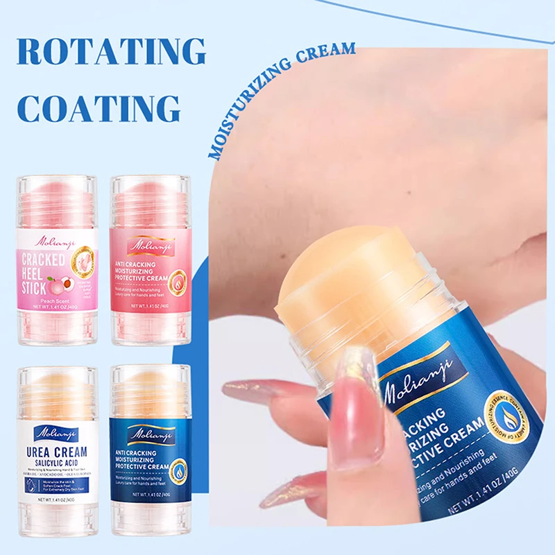 

Персиковый крем против трещин, увлажнение рук и ног для смягчения сухих потрескавшихся ног, нежное отшелушивание, ежедневный уход за ногами, увлажняющий