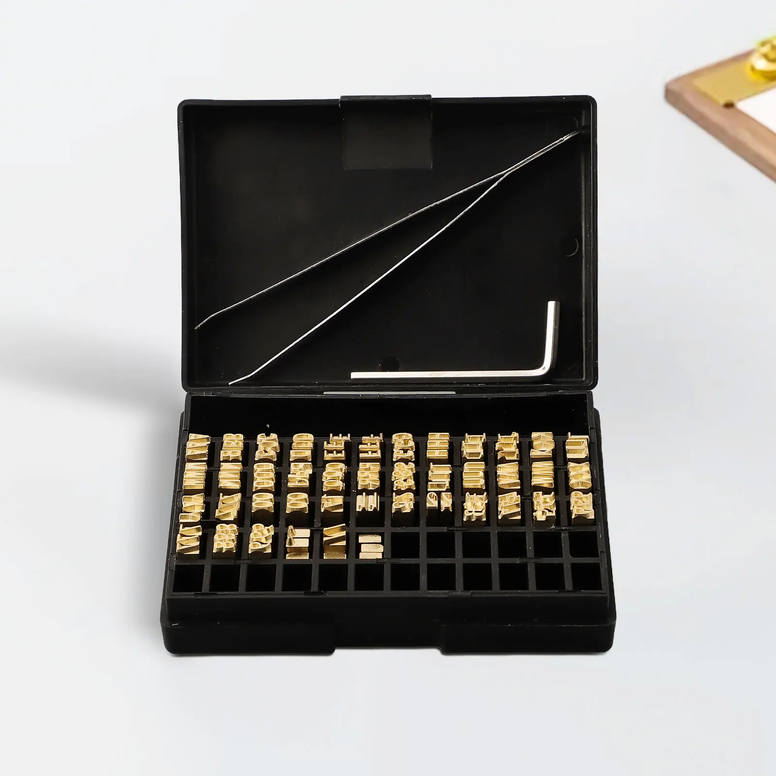 

120pcs Coding Machine Word Grain 2*4*15cm Coding Machine Word Grain For Manual Semi-automatic Coding Machine Labeling Parts