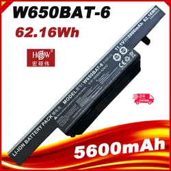 SeagullStar 5600mAh W650BAT-6 Laptop Battery For CLEVO W650DC W650RB W650RC W650RC1 W650RN 6-87-W650S-4D7A2 Notebook