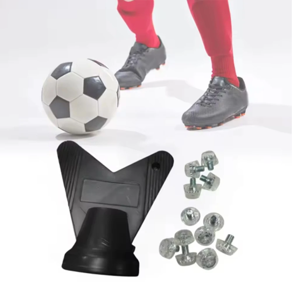 12pcs Soccer Shoe Replacement Cleat Kit With M5 Screws In 15mm/18mm/13mm/16mm Football Shoe Nails Accessories