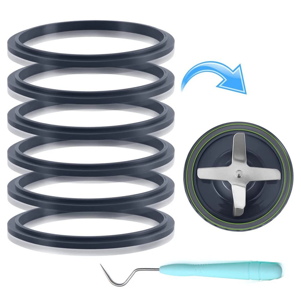 Gasket Efficiency Boost Complete Set of Six Tailored to Meet the Needs of Your Favorite Juicer Brand and Model Range