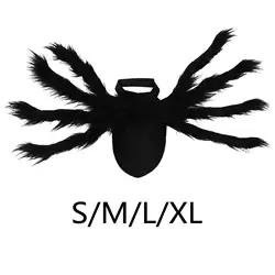 Simulation Spider Pets Outfits Decoration Spider Wing Pets Accessories Pet Costume for Halloween Festival Party Holiday Dog