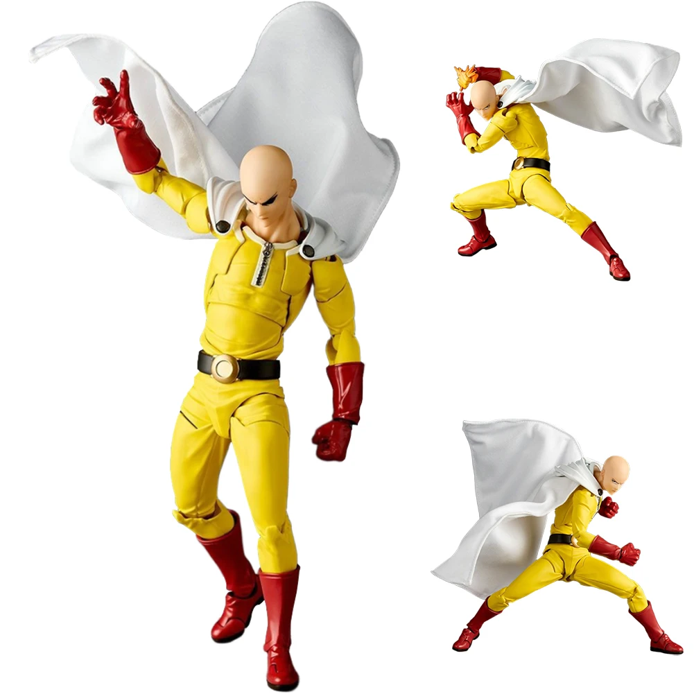 

Bald Superman Anime figure One Punch Saitama Action figure Saitama figurine Collection Removable Figures Model Toy Birthday Gift