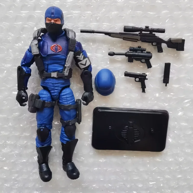 Nuovo caldo disponibile 6 pollici GI Joe Gi Joe Classificato Serie Retro Snake Eyes Cardback Cobra Trooper Mobile Action Figure Modello Regalo
