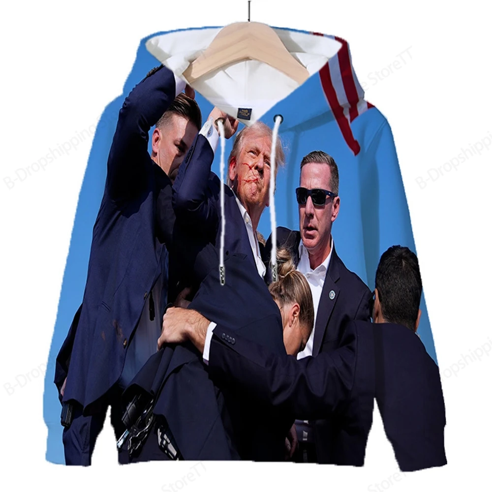 Men\'s Hoodies Donald Trump 3d Print Hoodie Men Women Fashion Graphic Hoodies Sweatshirt Boy Coat Women Sweats Usa Sudadera