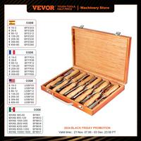 VEVOR 12PCS Wood Carving Hand Chisel Set Lathe Knife DIY Wood Turning Woodworking Professional Gouges Woodcraft Carpentry Tools