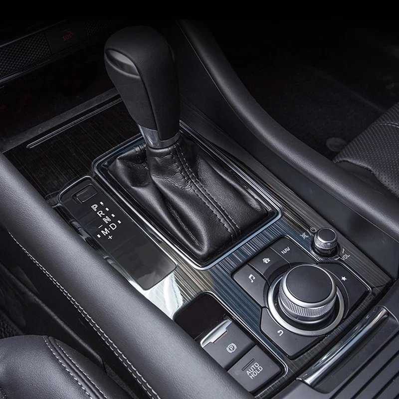 

For Mazda 6 Atenza 2020-2023 LHD Interior Accessories Center Control Gear Box Trim Transmission Shift Stalls Gear Frame Cover