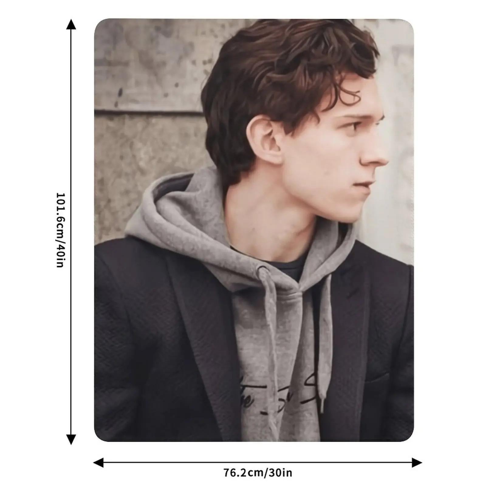 Tom holland is cool Throw Blanket blankets and throws Designers Soft Plaid Moving For Sofa Thin Blankets For Sofas Blankets 6
