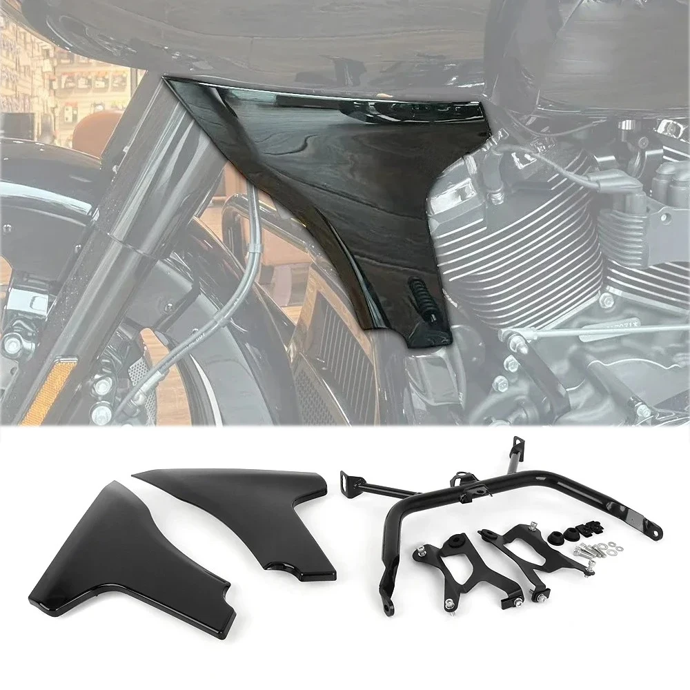 

New Motorcycle Fairing Side Cover A Pair For Touring Road Glide FLTRXSE 2023 FLTRX FLTRXSTSE CVO 2024 Panel Bracket Kit