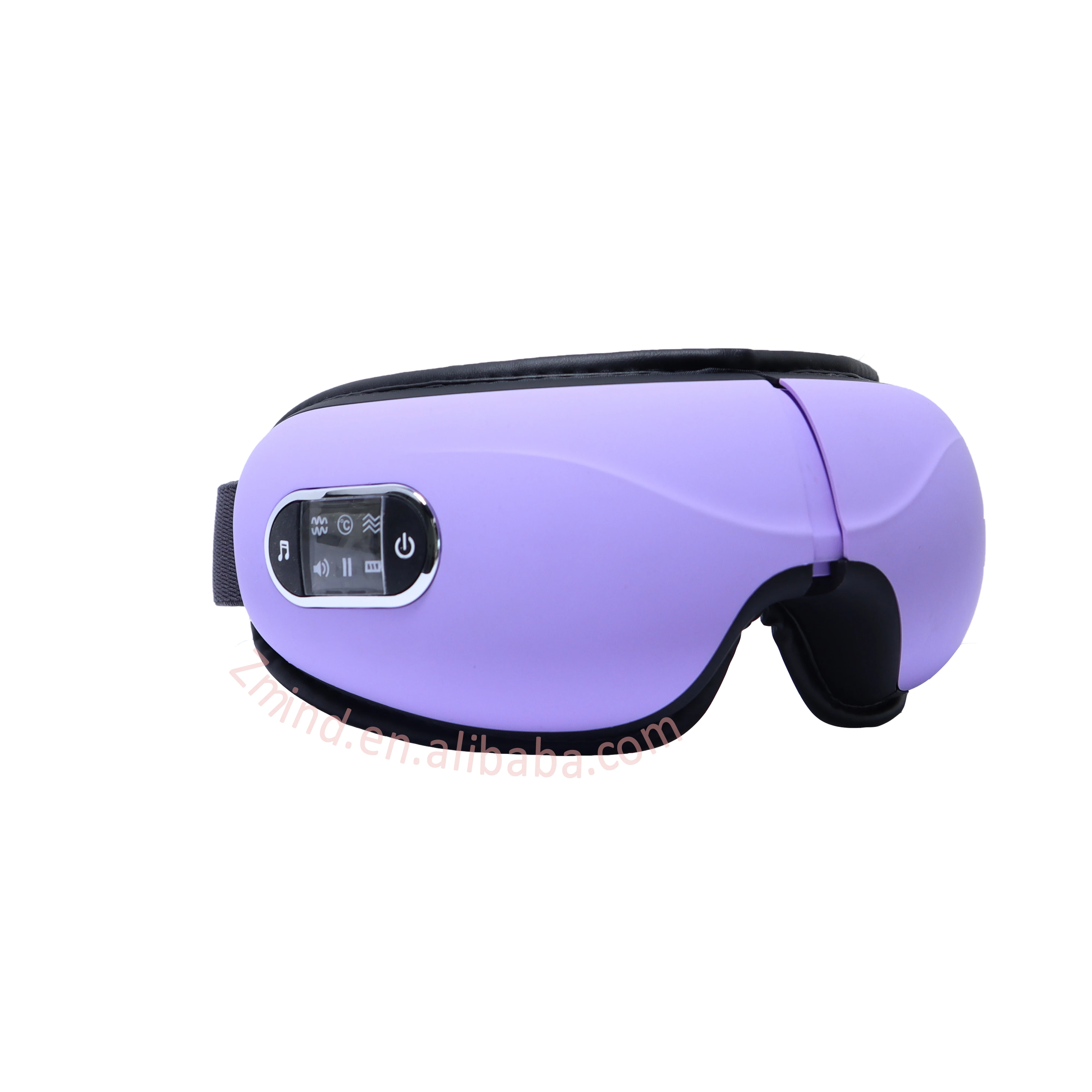 جهاز تدليك العين بالاهتزاز - جهاز علاج إلكتروني للاسترخاء بالضوء بالضغط الساخن #3