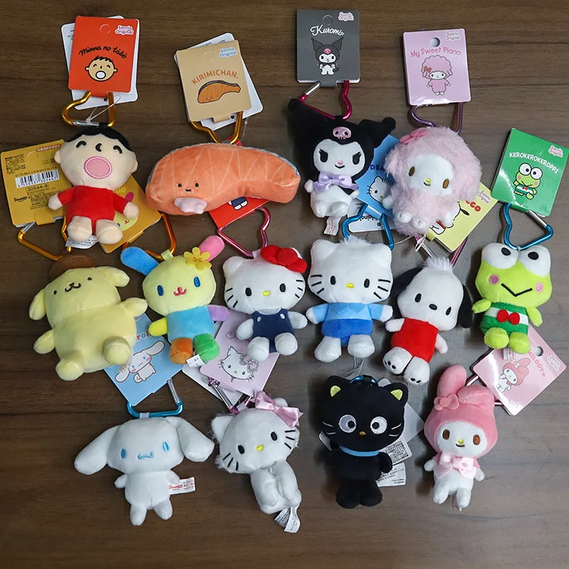 

Jisoo same love buckle kitty kitty kitty cat pendant Kuromi jade laurel dog doll keychain pendant