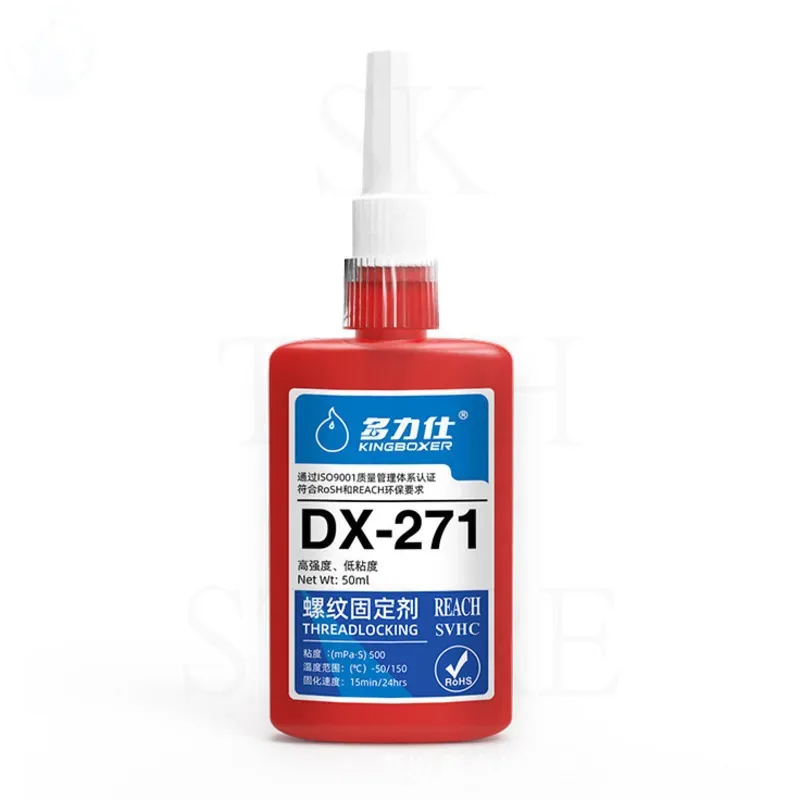 Adhesive DX-271 Anaerobic Screw Glue Strong Anti-slip Fastening Thread Locker High And Low Strength High-Temperature-Resistant