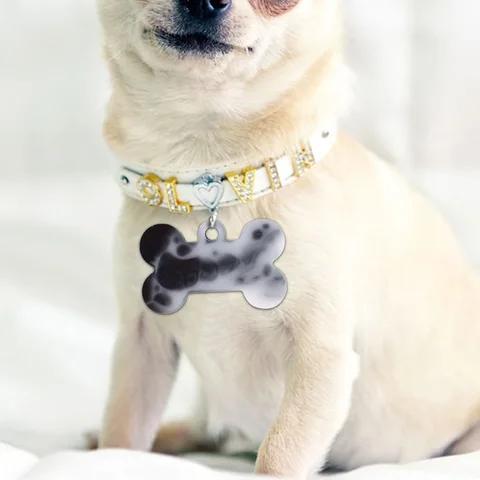 Форма для брелока-кулона в форме собачьей косточки, самодельная форма для собачьего жетона, форма из эпоксидной смолы, форма для литья из силикона и кристаллов, ювелирные изделия силиконовая смола отзывы - №7