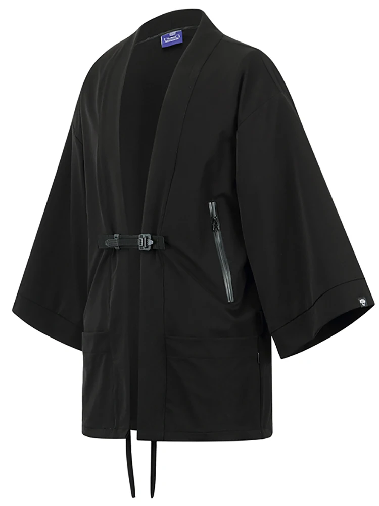 WHYWORKS 19SS ninja style black Taoist robe 3m scotchgard waterproof lightweight jackets KIMONO COAT tech wear dark wear