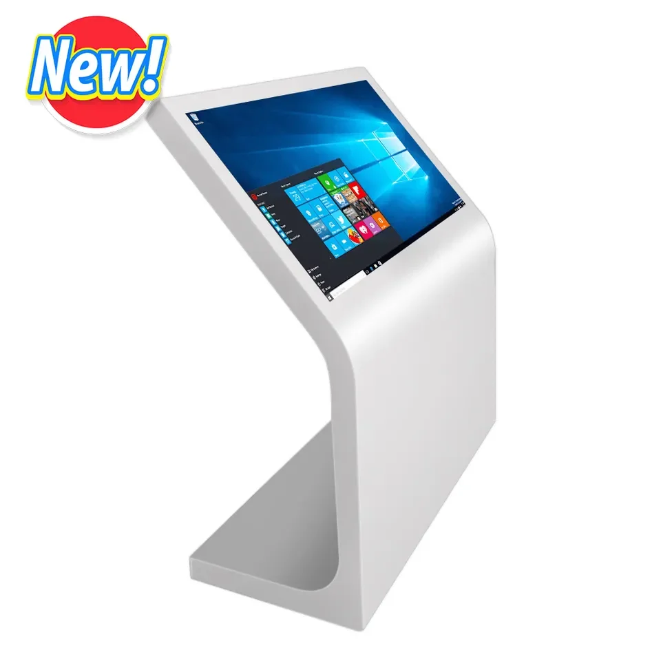 

43 '' Indoor Infrared Touch Screen Digital Kiosk Totem Lcd Digital Display Capacitive Touch Screen C Shape Lcd Interactive Kiosk