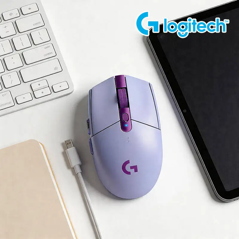 Wireless Gaming Mouse Logitech G305, 12000 DPI HERO, 6 Custom Buttons, 250hr Battery, 99g, PC Mac Laptop Gamers Choice