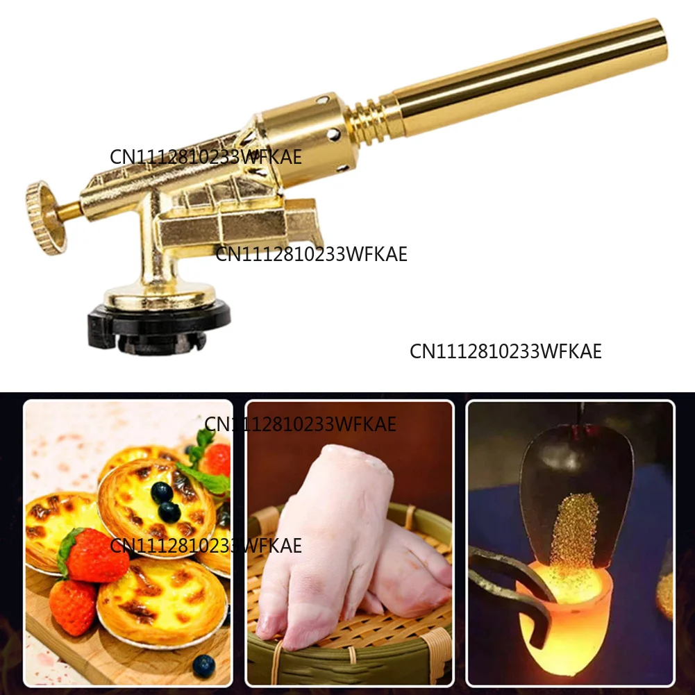 2 Pcs Portable Butane Gas Torch High-Temperature Welding & Cooking Tool Handheld Heating Welding Accessories