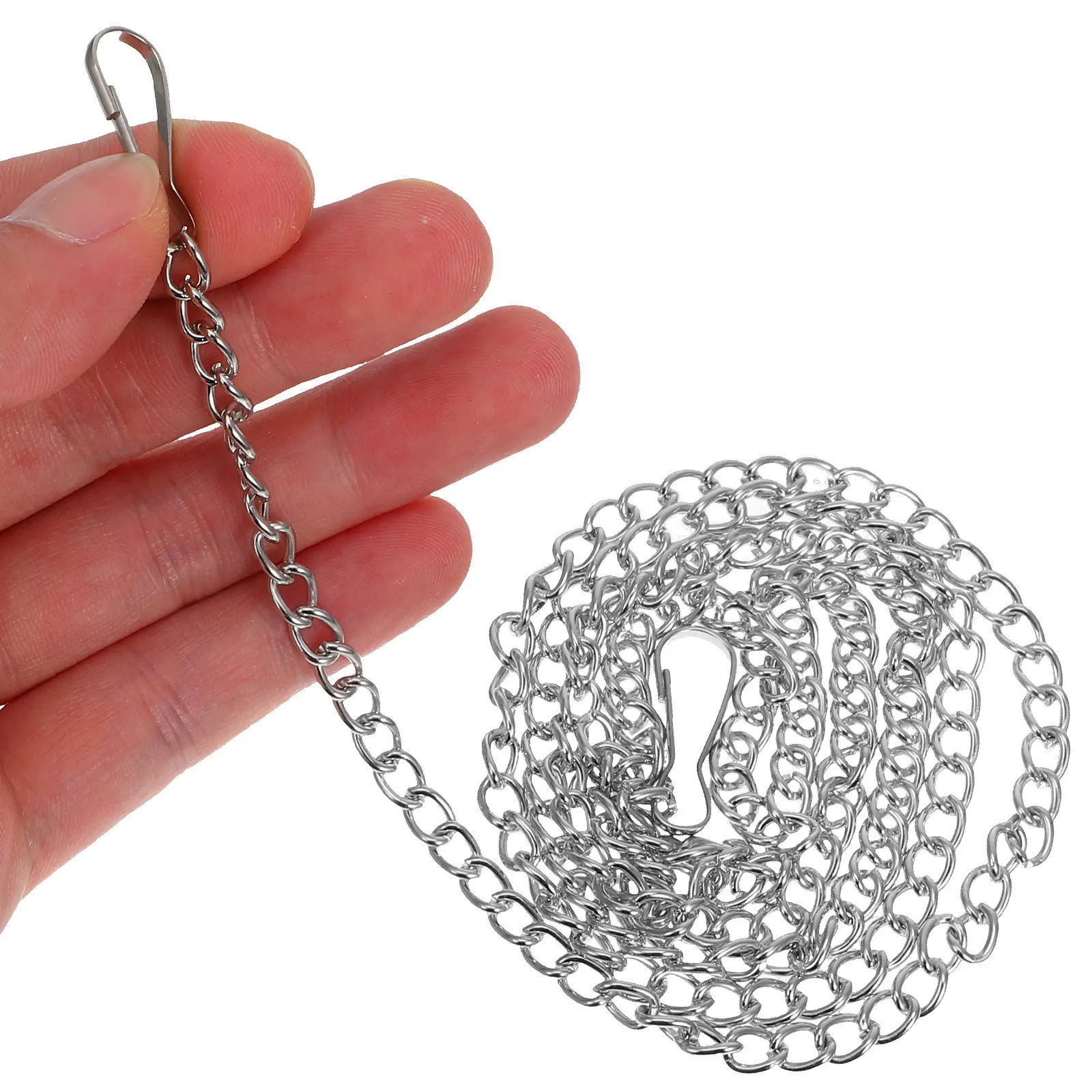 10Pcs Heavy Duty Iron Hanging Chain for Hanging Plants Bird Feeders Posters Signs Sun Catchers Decorations Versatile Metal Chain