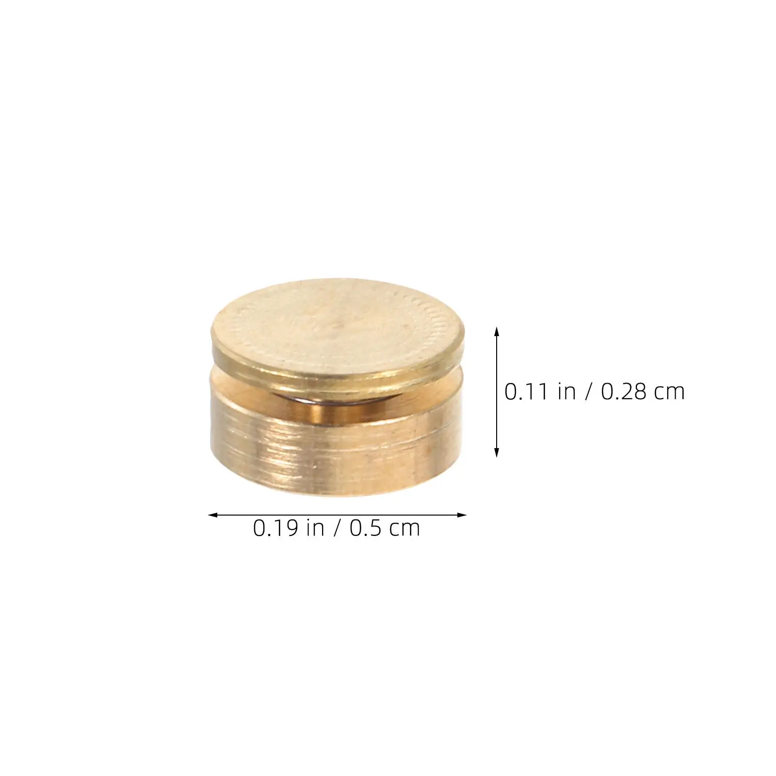 15 Pcs Nail Art Jewelry Bearing Nails Micro for Crafts Manicure Hardware Accessories DIY Kit