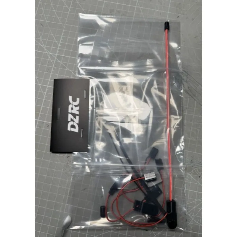 Waterproof Flexible Antenna Light Bar for MJX H8P 1/8 Scale  RC Crawler TPU Durable Base Night Driving Easy Install Parts