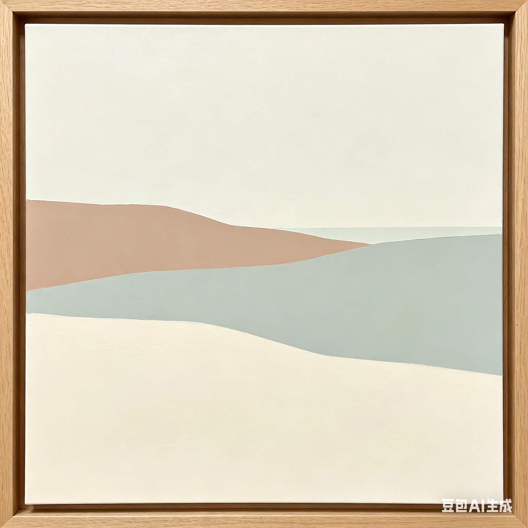 

27563-Custom decorative paintings, landscape paintings with custom frames, living room decorative paintings
