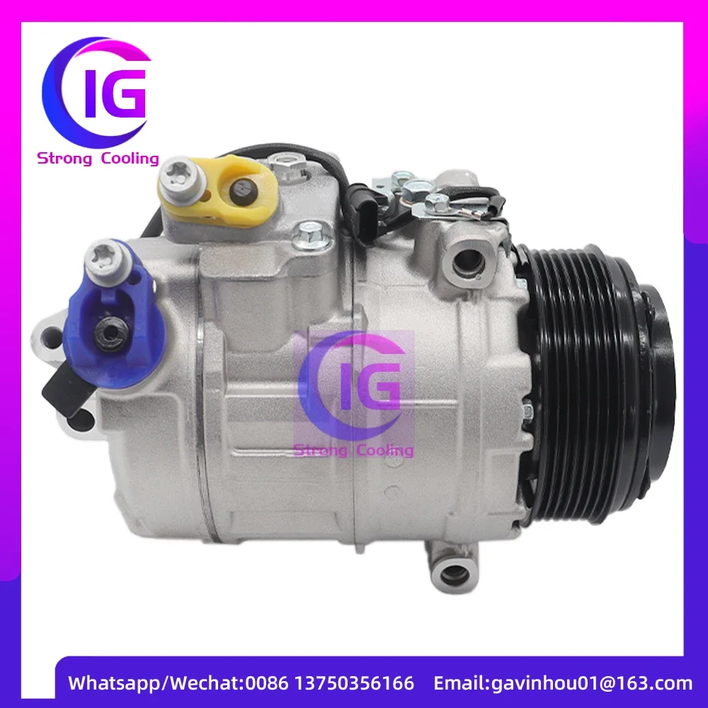 Ac compressor For BMW 4471601212 4471601211 4471601210 9225704 4471501660 64506805025 64529216467 64529396722 7PK