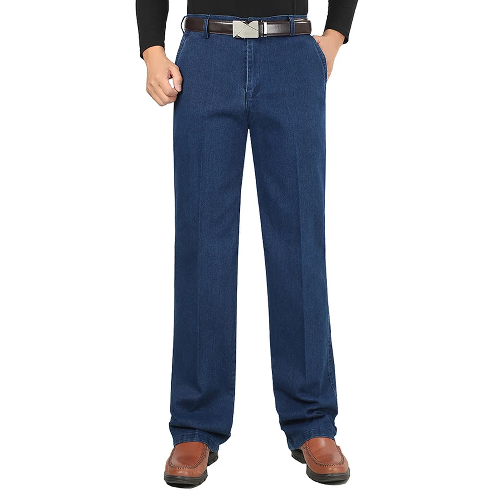 2026 New Stretch Slim Fit Men's Jeans Designer High Quality Classic Denim Summer Baggy Fashion Elasticity XJ632