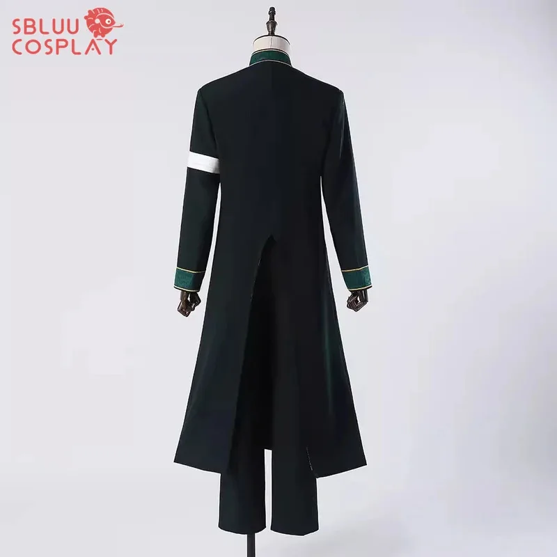 

DY20SBluu Косплей Аниме Furin High School Hayato Suo Hajime Umemiya Haruka Sakura Косплей Костюм Зеленое длинное пальто Униформа Костюм