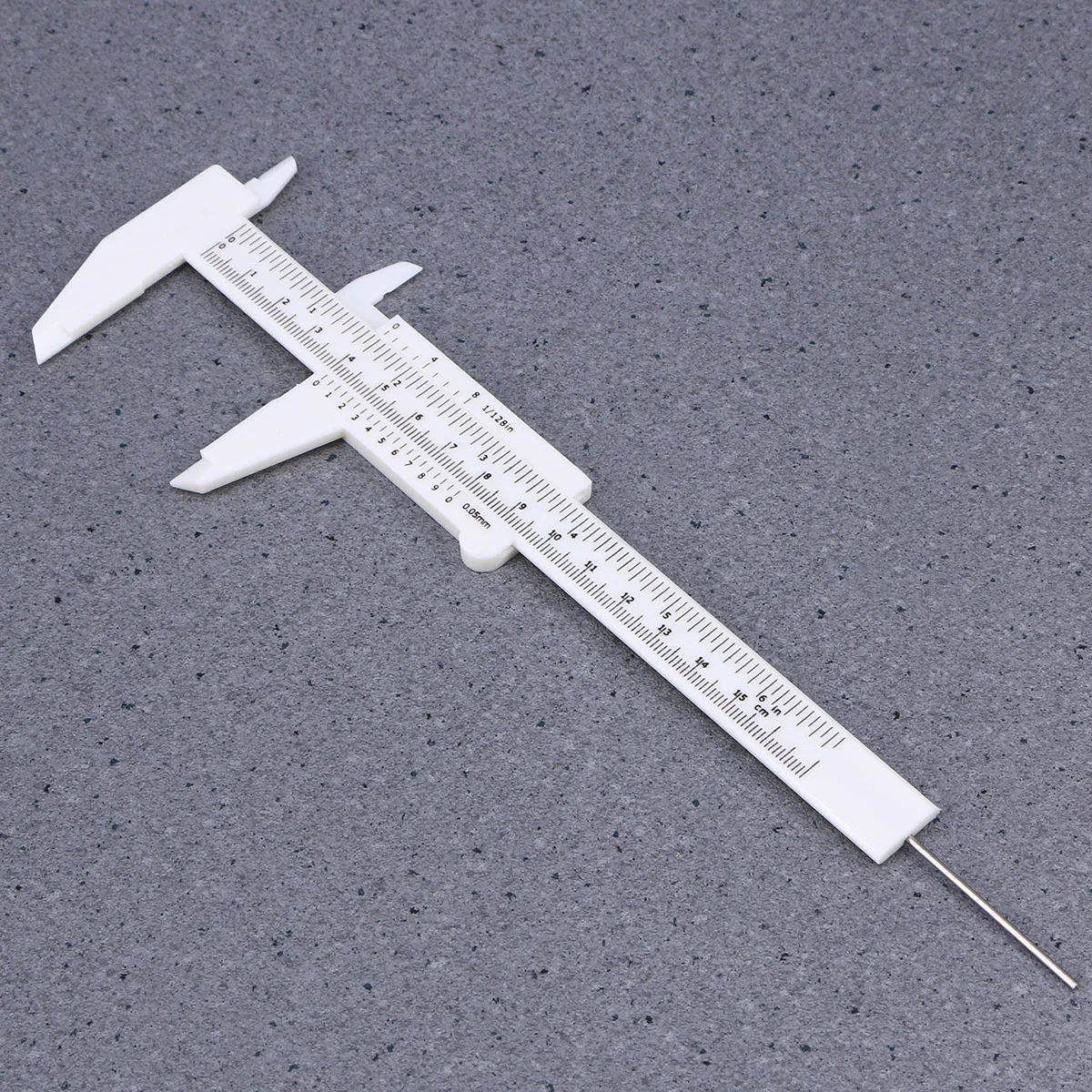 

2Pcs 150Mm Smooth Slide Plastic Caliper 0.5mm Vernier Measuring Tool for Depth Step Dimensions Compact Pocket