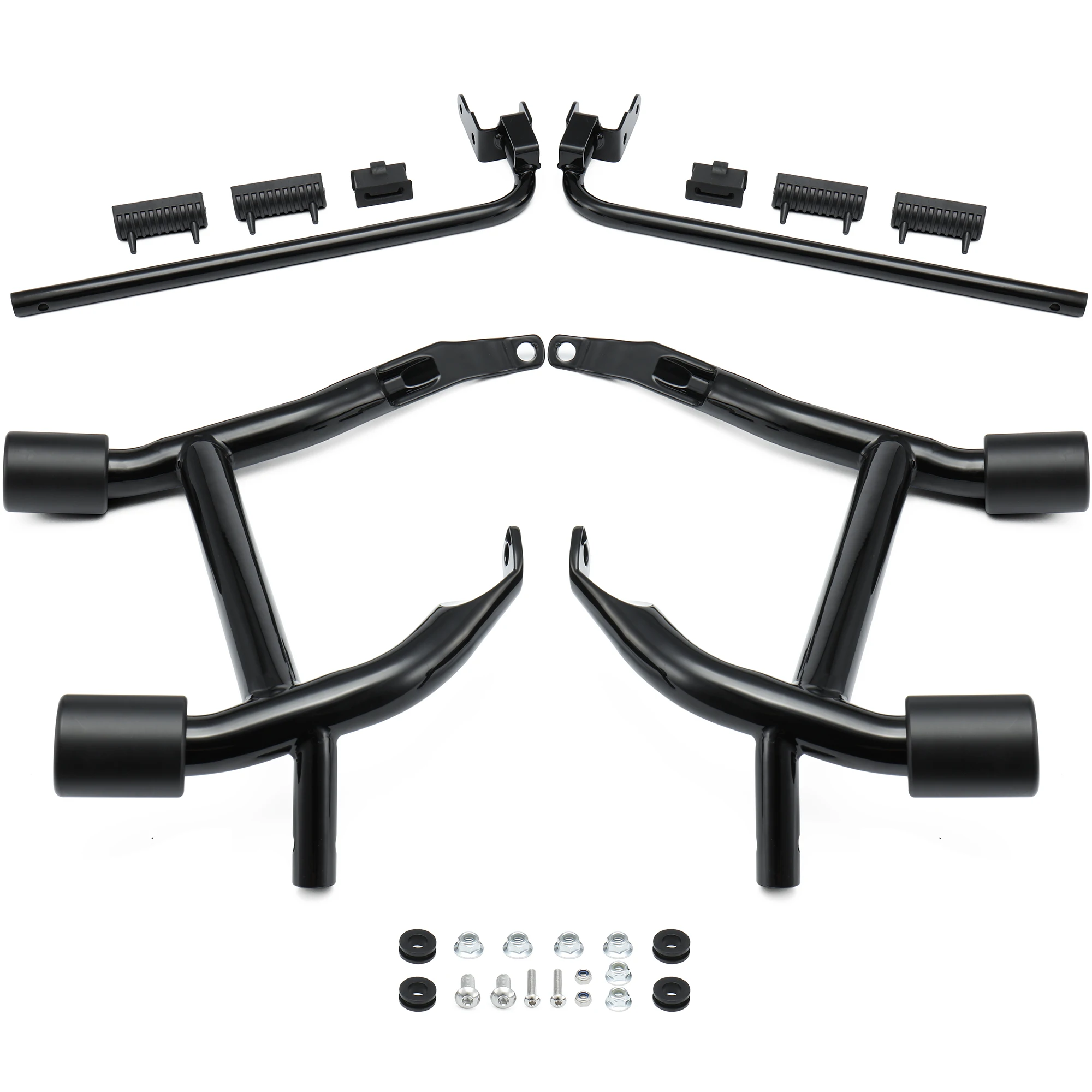 Mokitdora Saddlebag Guard Rear Crash Bars for  2023-2025 Street Glide Road Glide FLHXSE FLTRXSE FLHX FLTRX FLTRXSTSE