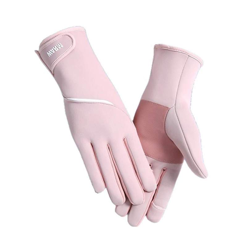 AliExpress Warm Velvet Gloves for Unisex Winter Outdoor Cycling Warm Lining Skiing Gloves Multifunctional Touch Screen Anti Slip Gloves