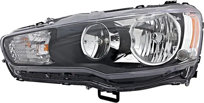 

Совместим с фарами Mitsubishi Lancer 2008 2009 2010 2011 2012 2013 2014 2015, галогенная фара с левой стороны водителя