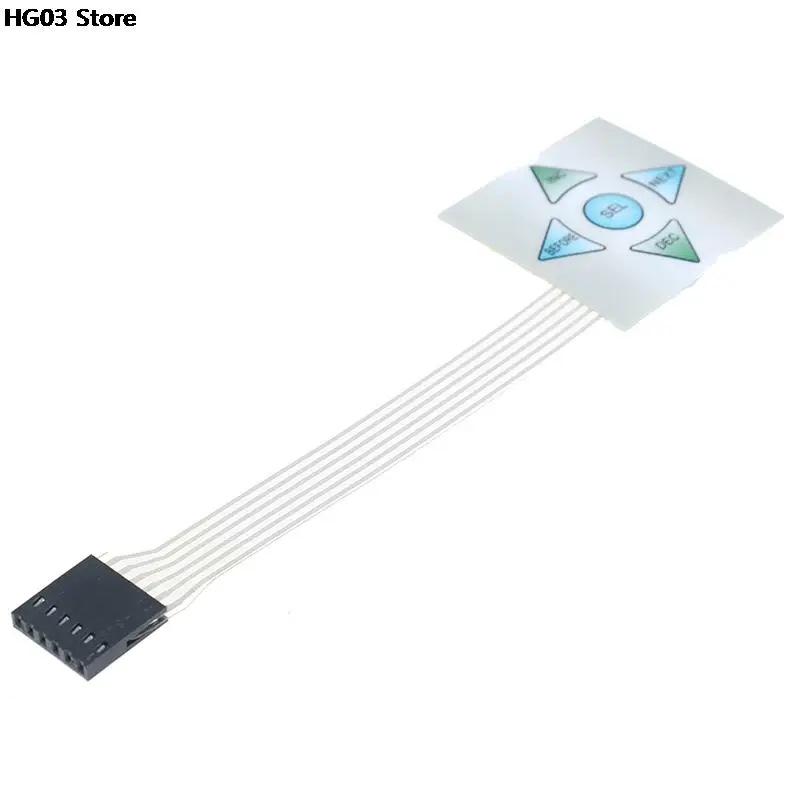 Everything You Need to Know About the 40×40mm Membrane Switch Keypad with 5-Key Matrix Array