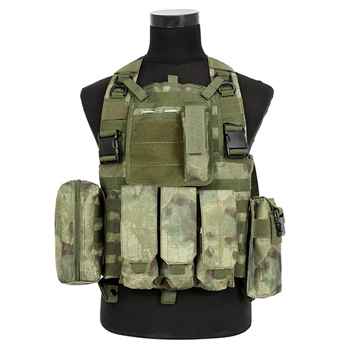 Kamizelka taktyczna RRV, kamizelka Molle, Nylon 600D, Airsoft Tactial Gear Colete Tatico, czarny, Tan, OD zielony, Woodland, CP, ACU