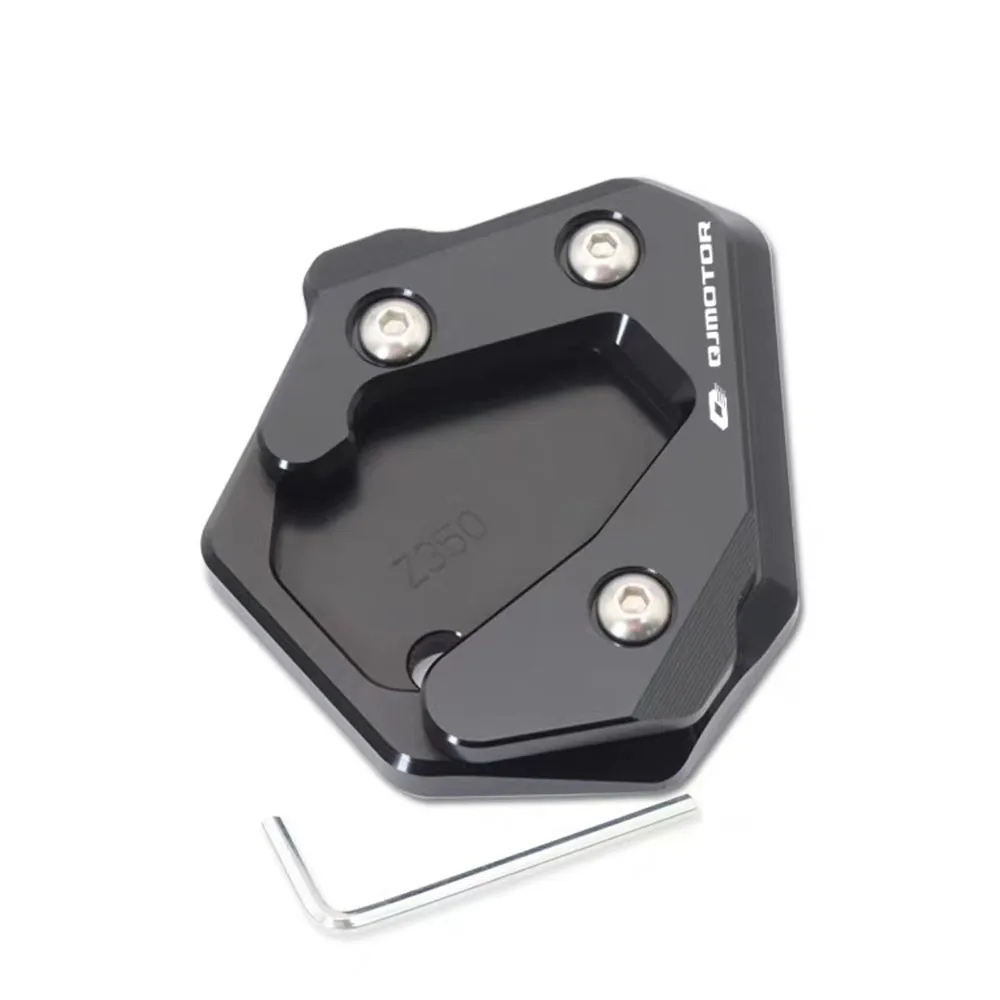 New For QJMOTOR QJ SRV550 SRV 550 550SRV Accessories Motorcycle Stand Extension Kickstand Foot Enlarger Pad