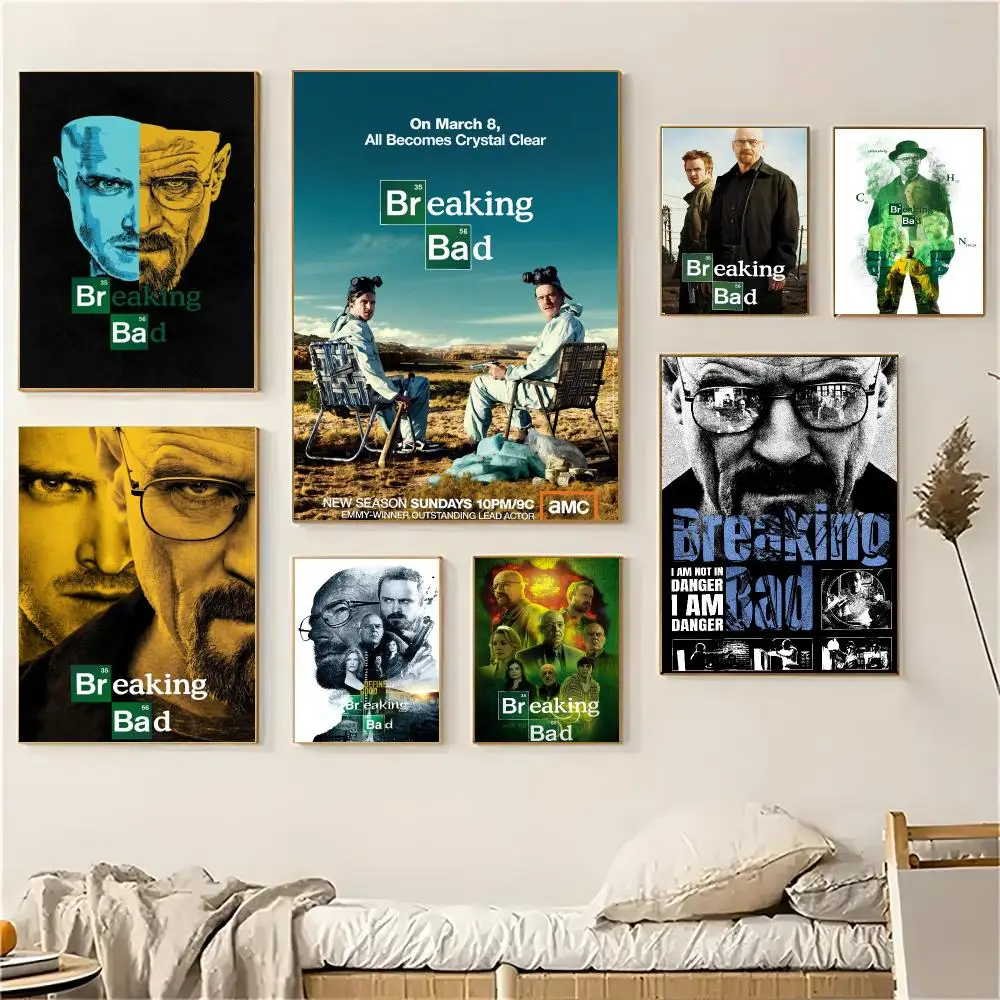 Breaking Bad Poster Wall Art Print Art Suitable For Living Room Bedroom Bar Parlor Home Decoration Gift
