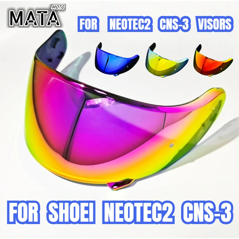 

Helmet Visors for SHOEI NEOTEC2 CNS-3 Flip Up Helme Visors, Day and Night Photochromic Film Available in Multiple Colors