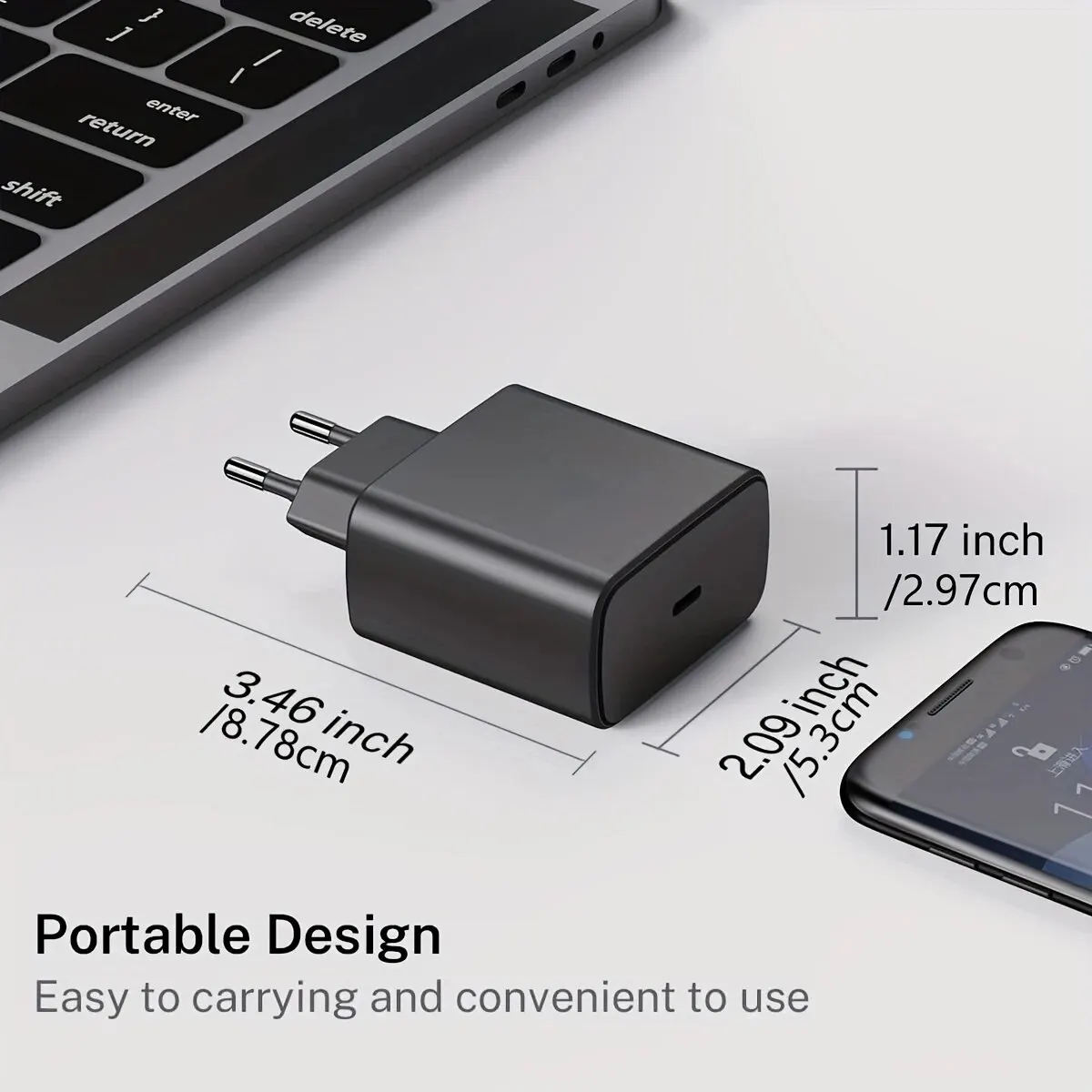 GEFENIS 45 واط شحن سريع لسامسونج USB C شاحن PD شحن سريع 3.0 جدار تهمة لمجرة زائد USB نوع C كابل الهاتف المحمول